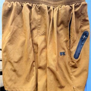 Russell Athletic Tan Men's Sports Shorts